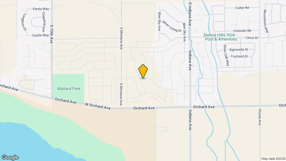 15190 Nimbus Way Map and Location Details