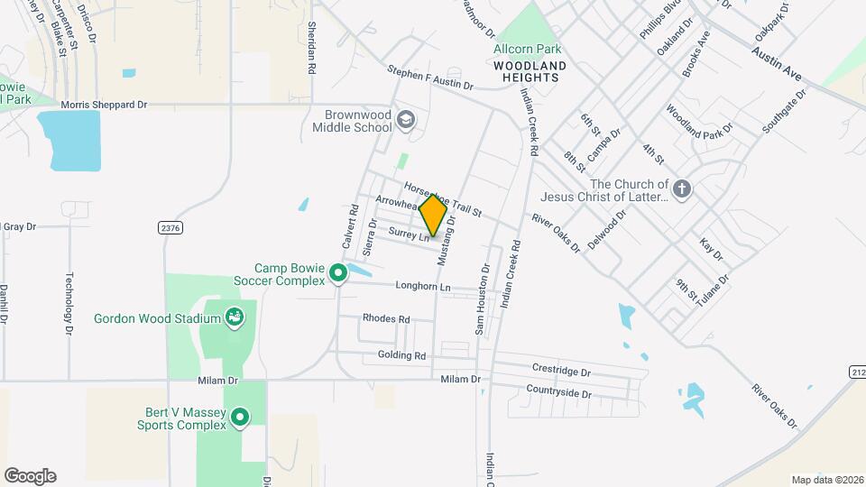 3611 Wagon Wheel Ln Map and Location Details