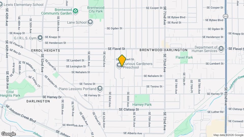 7872 SE 65th Ave Map and Location Details