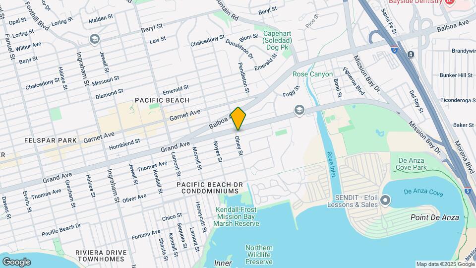 Bay Palms Apartment Map and Location Details