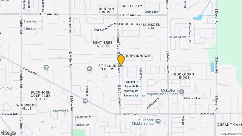 3812 Highgate Dr Mapa y Detalles de la Ubicación