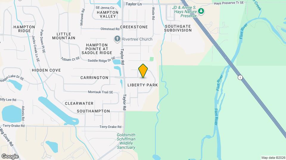 5016 Liberty Park Cir SE Map and Location Details
