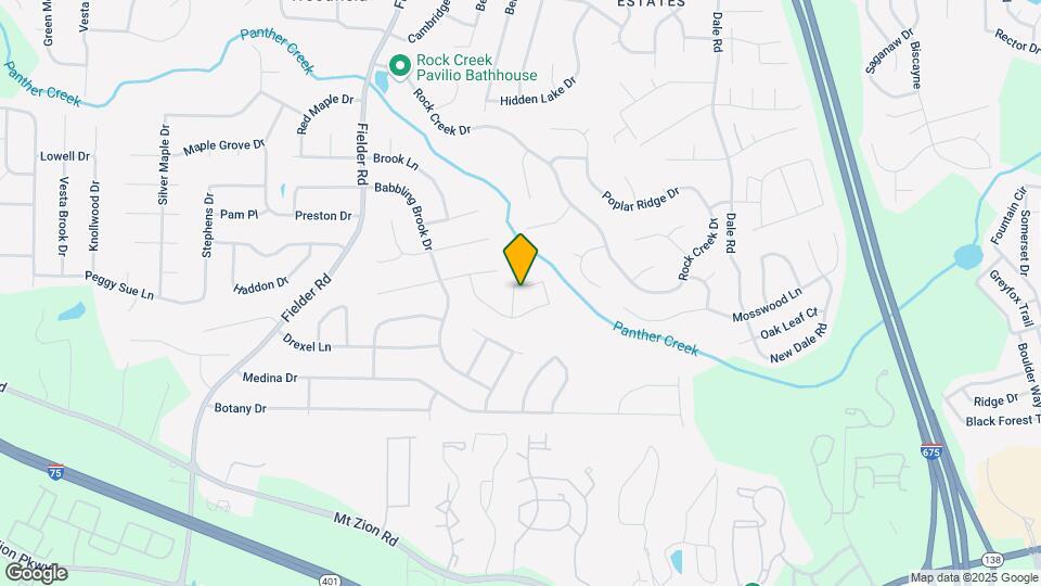 3340 Glen Hollow Dr Mapa y Detalles de la Ubicación