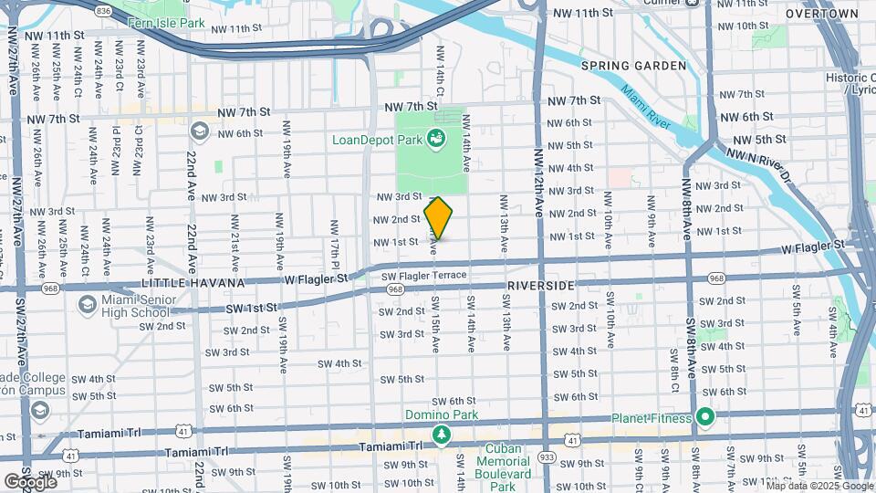 1478 NW 1st St Map and Location Details
