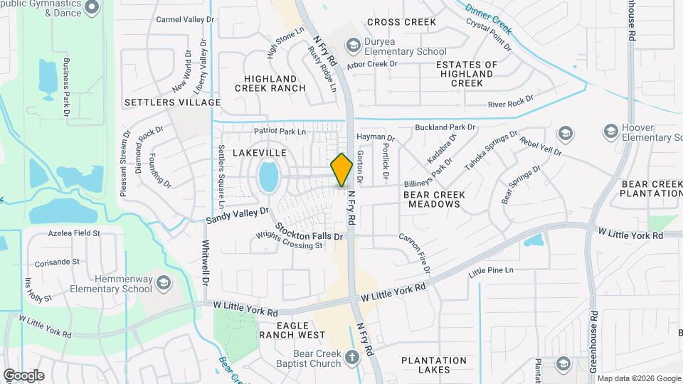 20507 Sycamore Crest Ln Map and Location Details