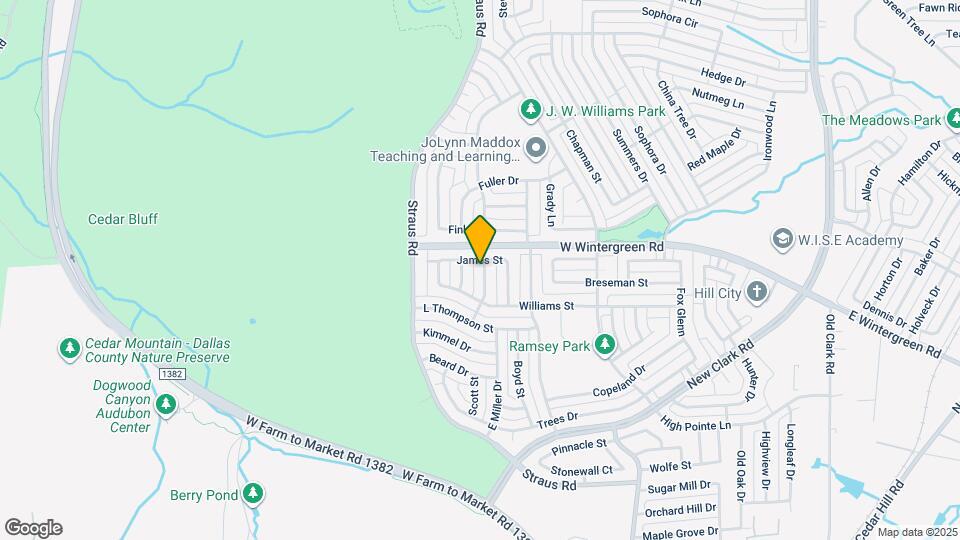 1411 Jesse Ramsey Blvd Mapa y Detalles de la Ubicación