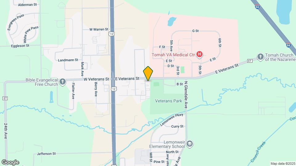 1021 Grandview Ave Map and Location Details