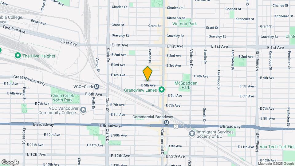 1575 5th Av E Map and Location Details