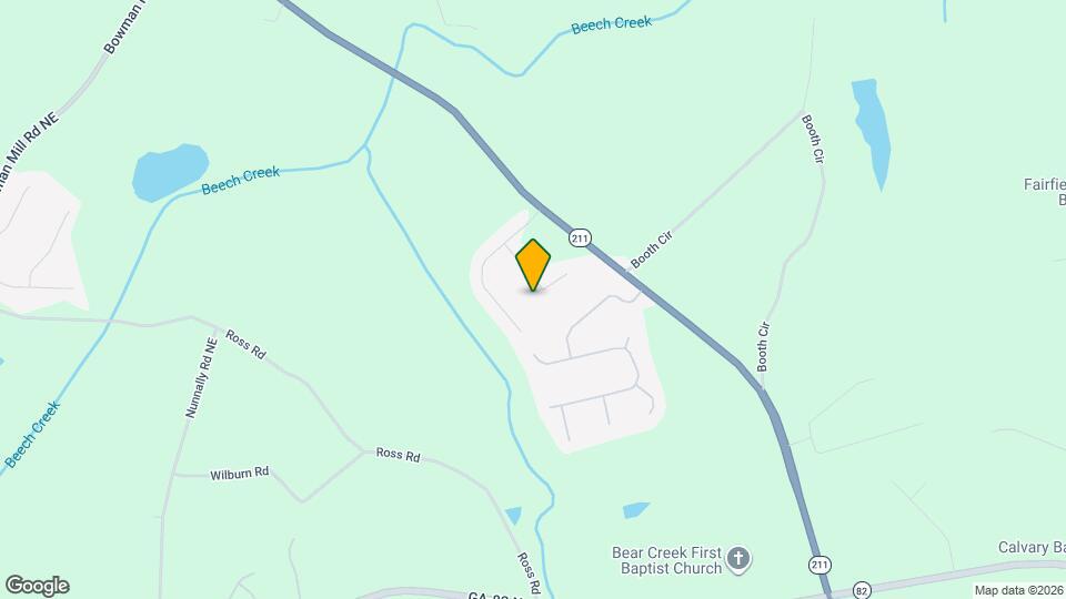 1581 Brush Creek Dr Map and Location Details