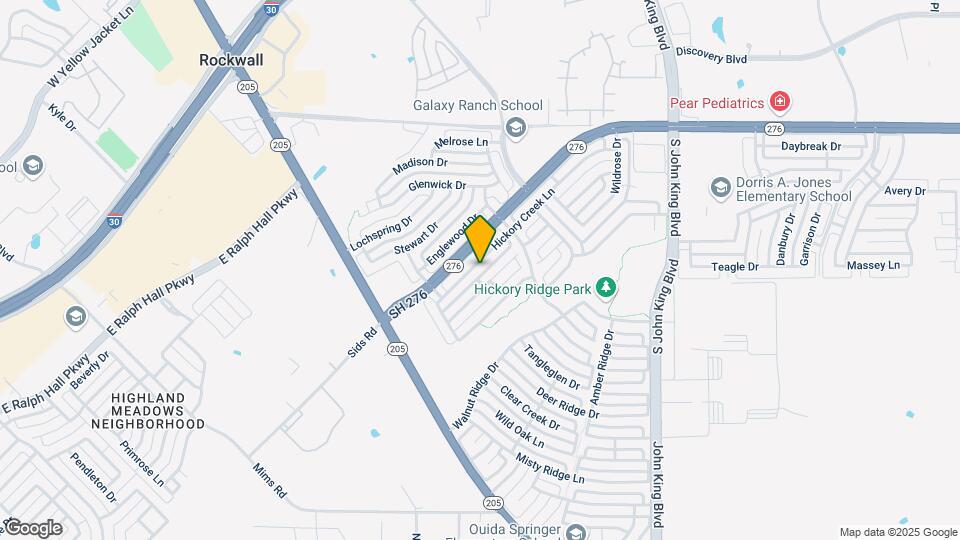 1477 Hickory Creek Ln Map and Location Details