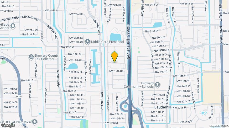 1794 NW 55th Ave Map and Location Details