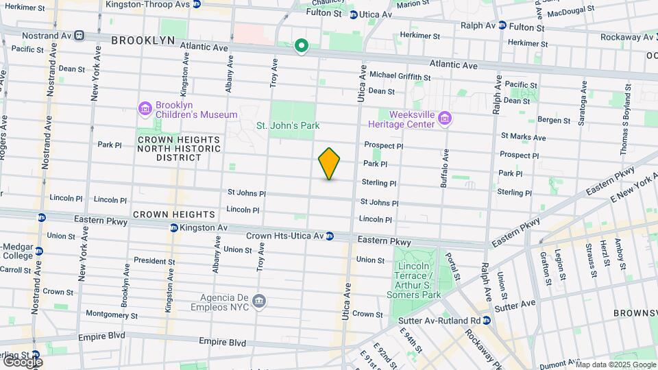 1392 Sterling Pl Mapa y Detalles de la Ubicación
