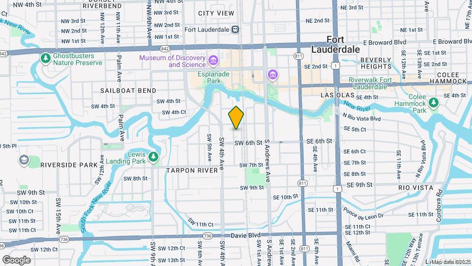 514 SW 3rd Ave Map and Location Details