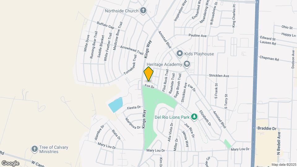 104 Maverick Trail Map and Location Details