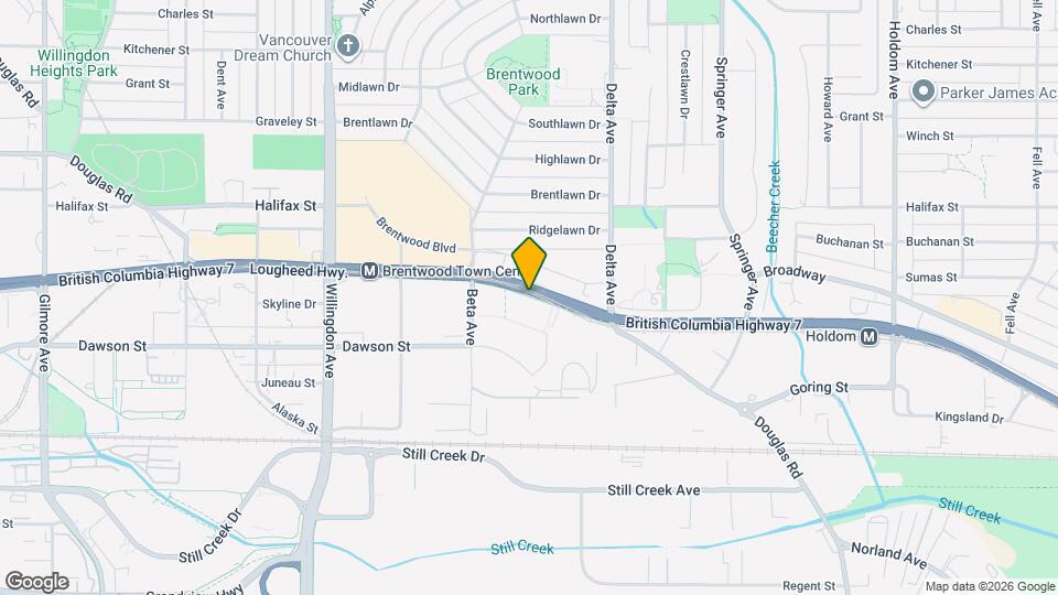 4720 Lougheed Hwy Map and Location Details