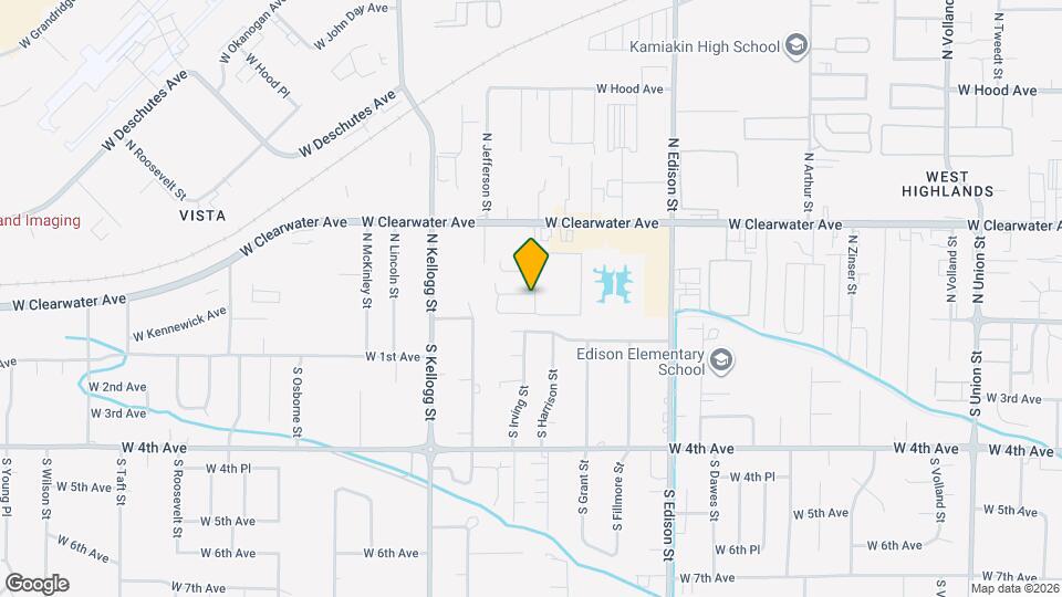 5701 W Albany Pl Map and Location Details