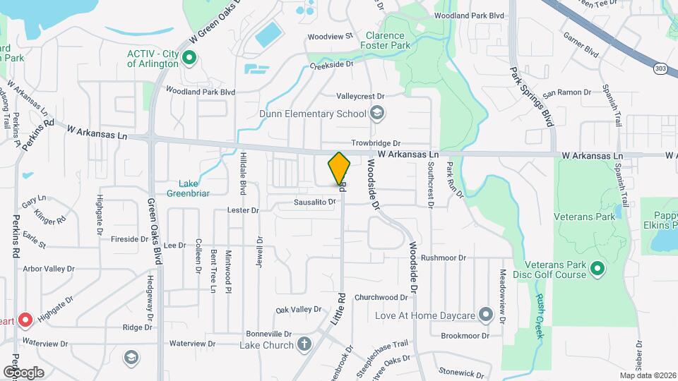 4604 Preston Bend Dr Map and Location Details