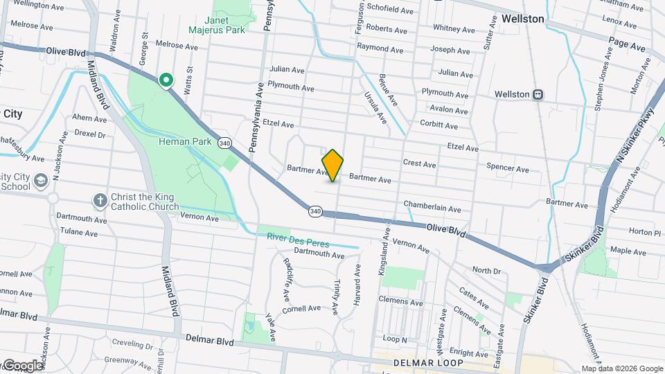 6811 Chamberlain Ct Map and Location Details