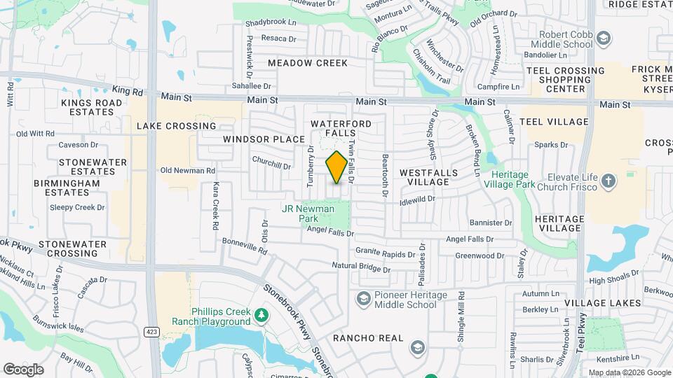 8447 Firewheel Ln Map and Location Details