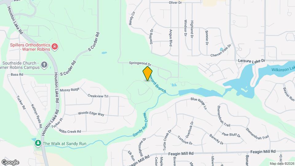 304 Creek Ridge Dr Map and Location Details