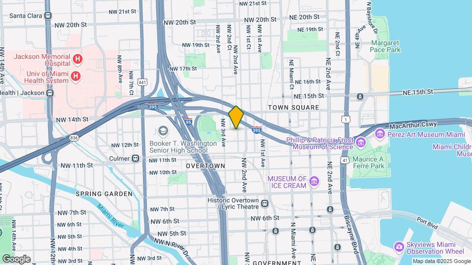 200 NW 13th St Map and Location Details
