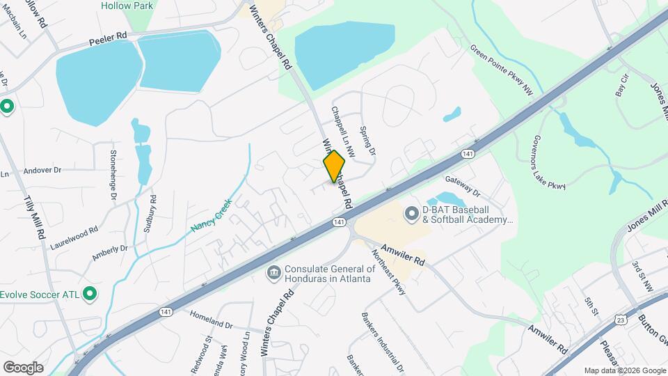 2970 Wintercrest Trace Map and Location Details