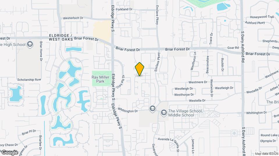 1639 Lakeside Enclave Dr Map and Location Details