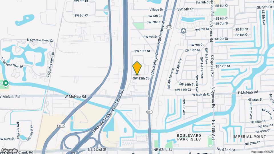 837 SW 13th Ct, Unit B31 Map and Location Details