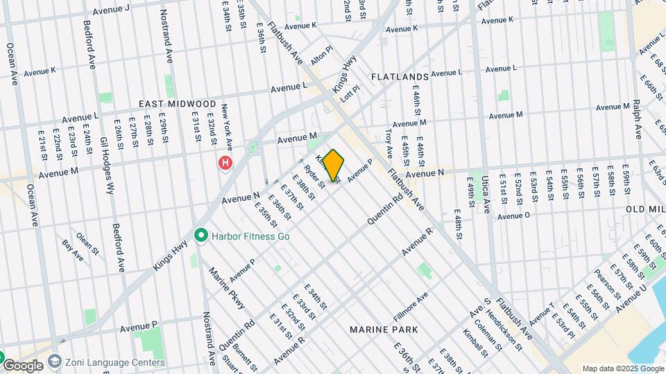 3915 Avenue P Map and Location Details