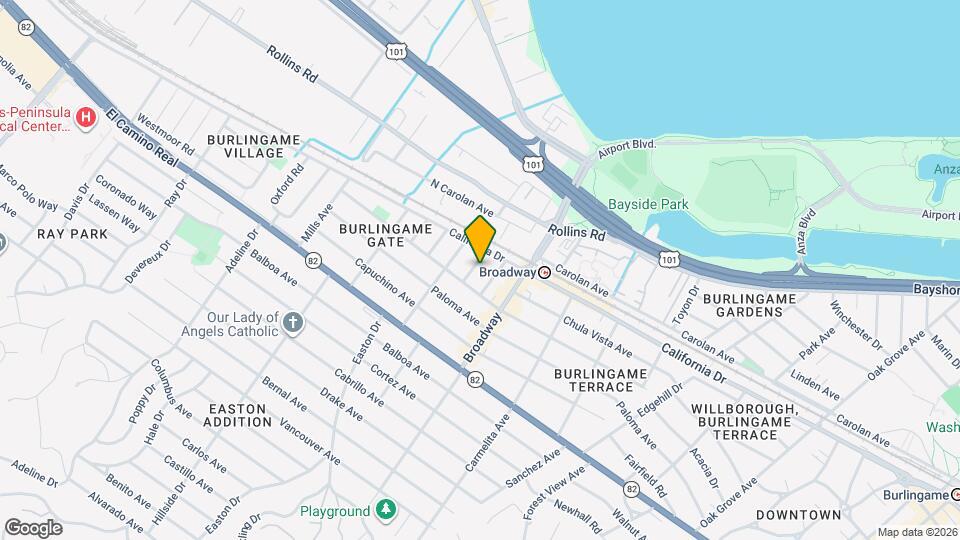 1117 Juanita Ave Map and Location Details