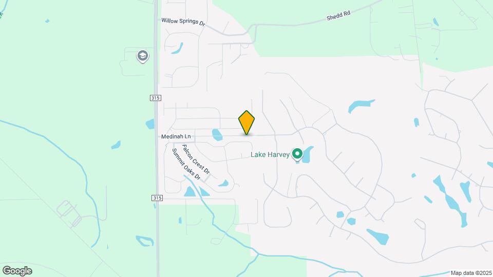 3348 Canyon Falls Dr Map and Location Details