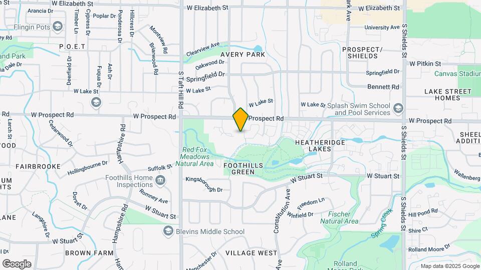 1621 Underhill Dr, Unit Shared #1 Map and Location Details