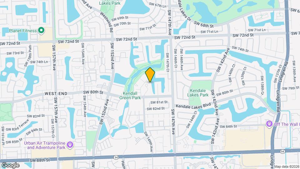 14827 SW 80th St Map and Location Details