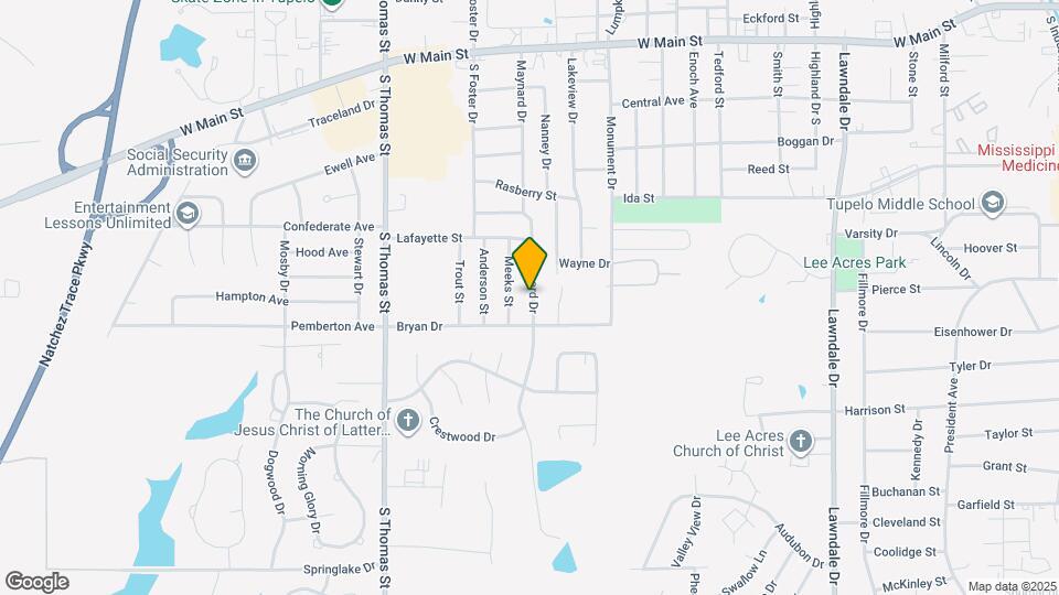 623 Maynard Dr Map and Location Details