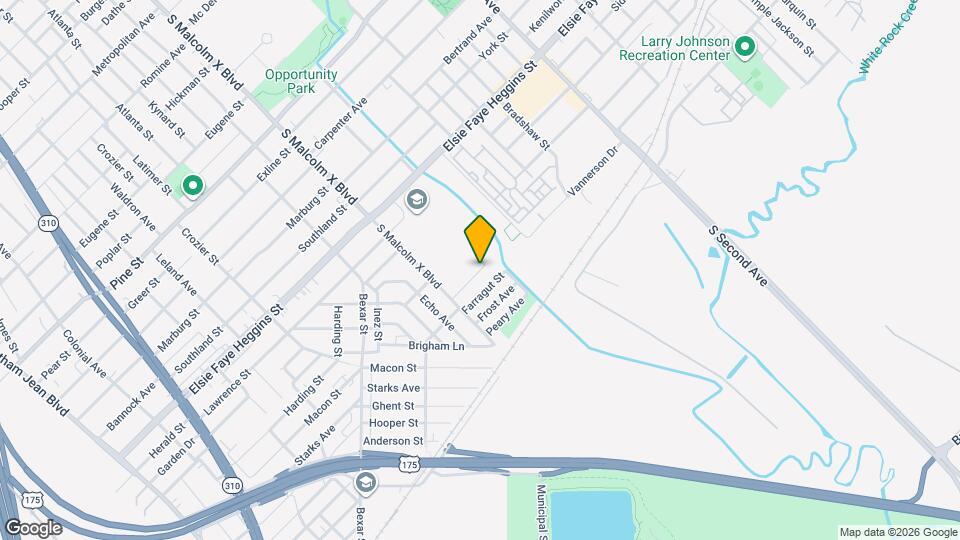 2845 Oakdale St Map and Location Details