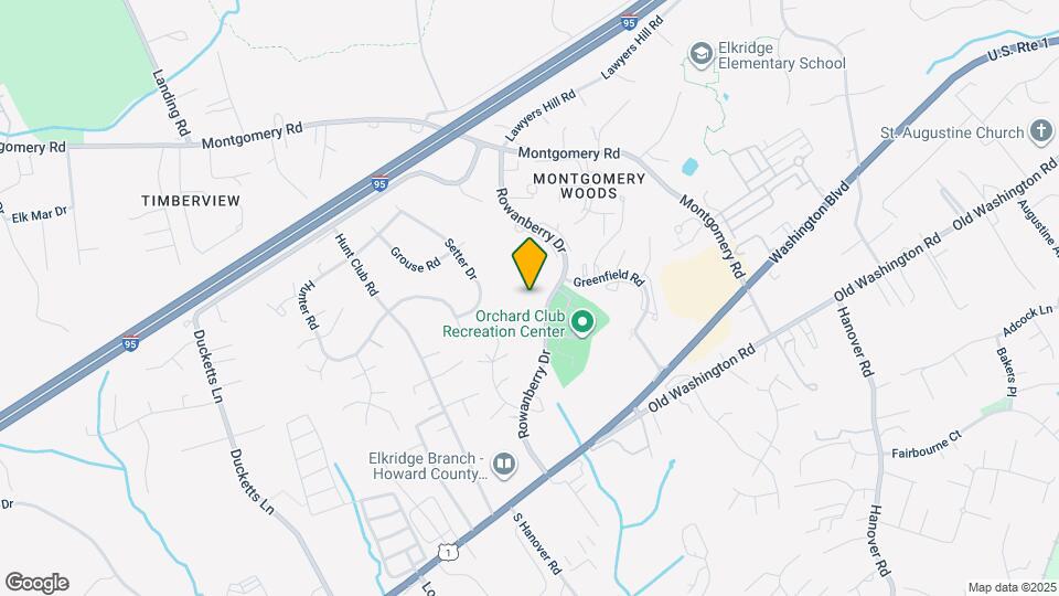 6320 Bayberry Ct Map and Location Details