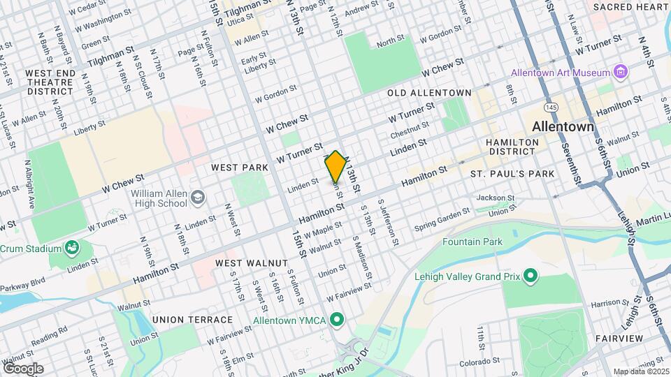 26 N Madison St Map and Location Details