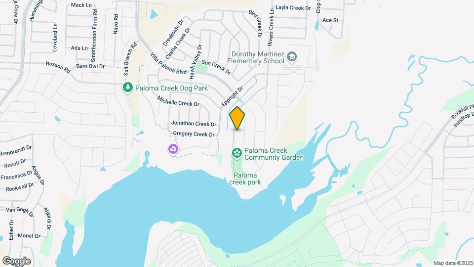 1821 Abby Creek Dr Map and Location Details