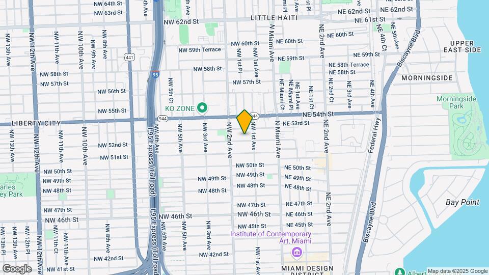 135 NW 52nd St Map and Location Details