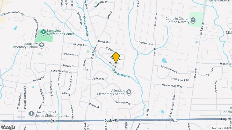 1444 Bern Dr, Unit B4 Map and Location Details