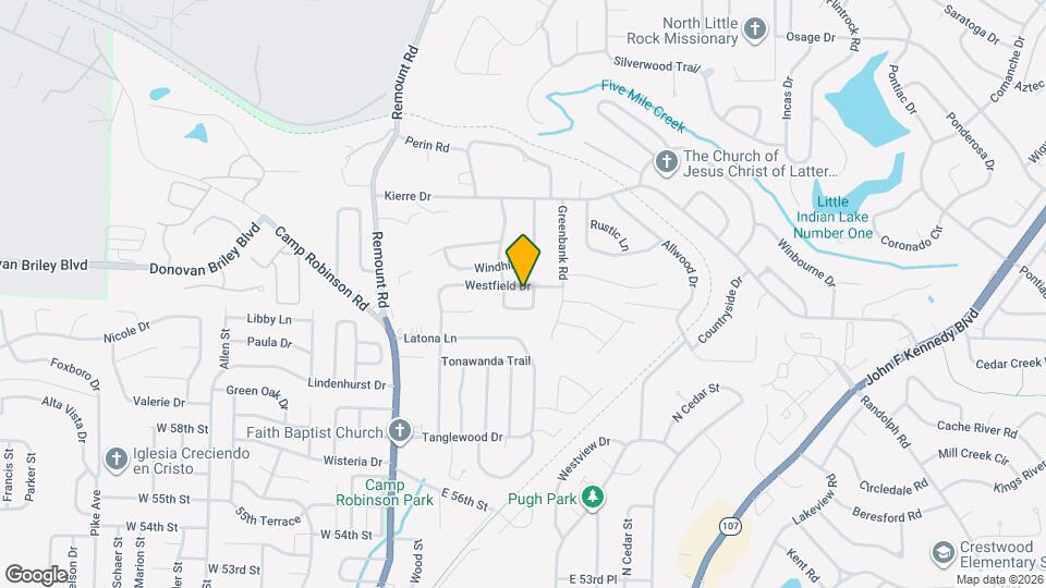 508 Westfield Dr Map and Location Details