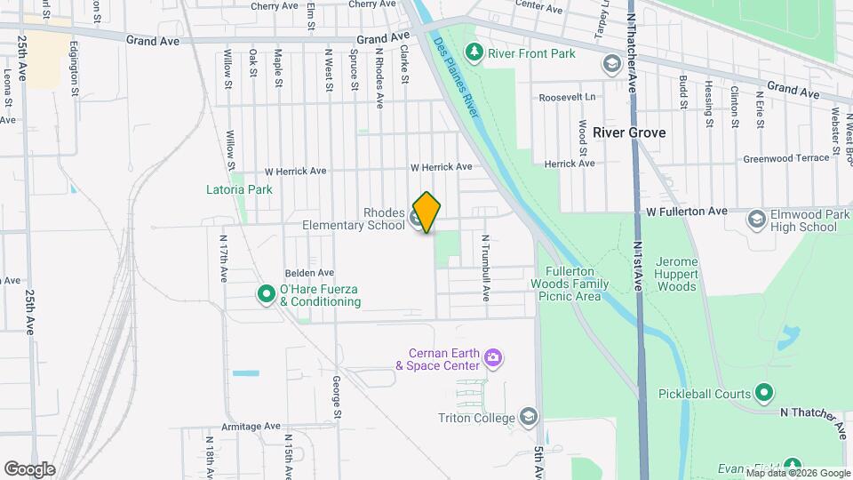 2332 Leyden Ave Map and Location Details