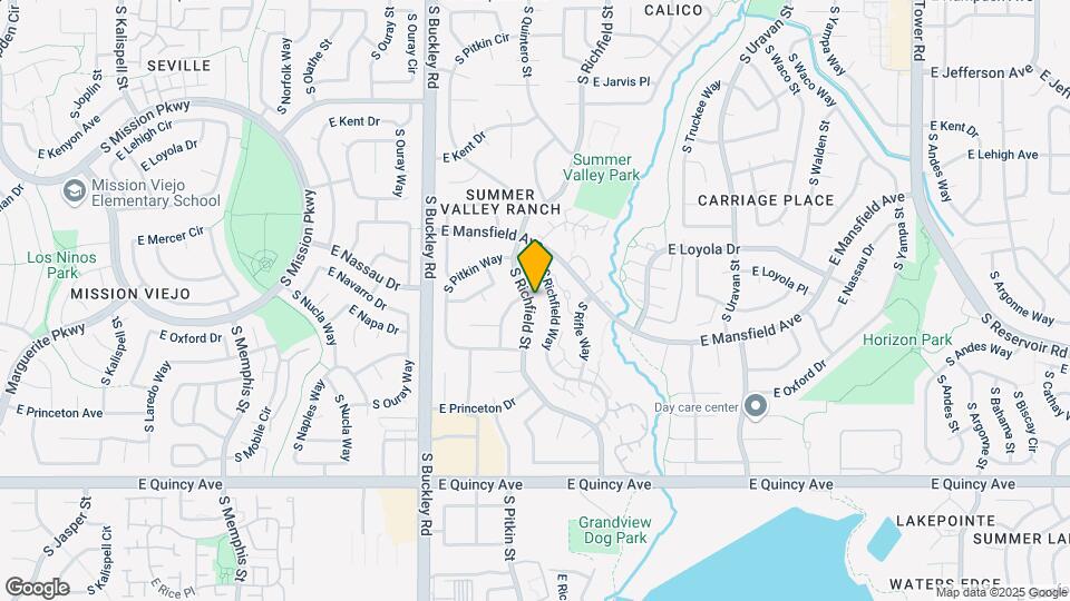 3984 S Richfield St Map and Location Details