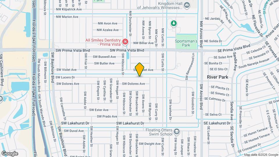 402 SW Lucero Dr Map and Location Details