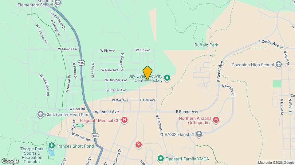 23 E Juniper Ave Map and Location Details