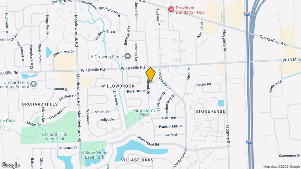 23960 Willowbrook Dr Map and Location Details