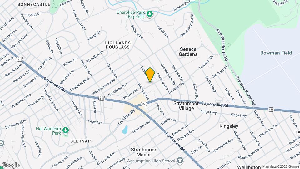 2317 Wetstein Ave Map and Location Details