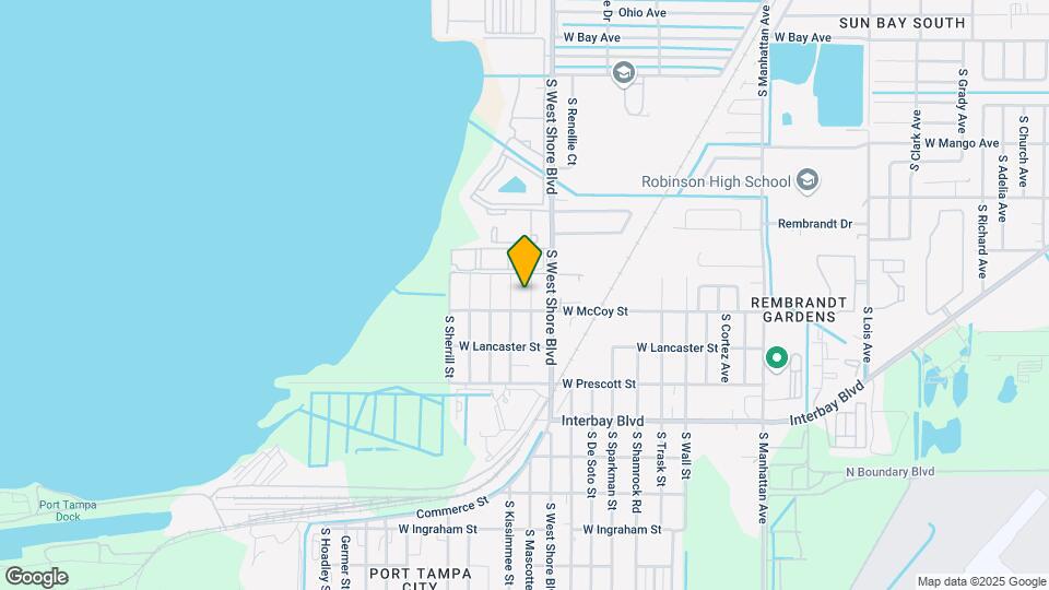 6609 S Mascotte St Map and Location Details