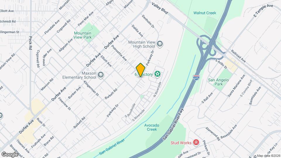 2651 Parkway Dr Mapa y Detalles de la Ubicación