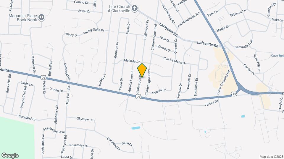 5011 Collinwood Dr Map and Location Details